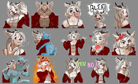 Commission for Whiskey The Deer (TELEGRAM)